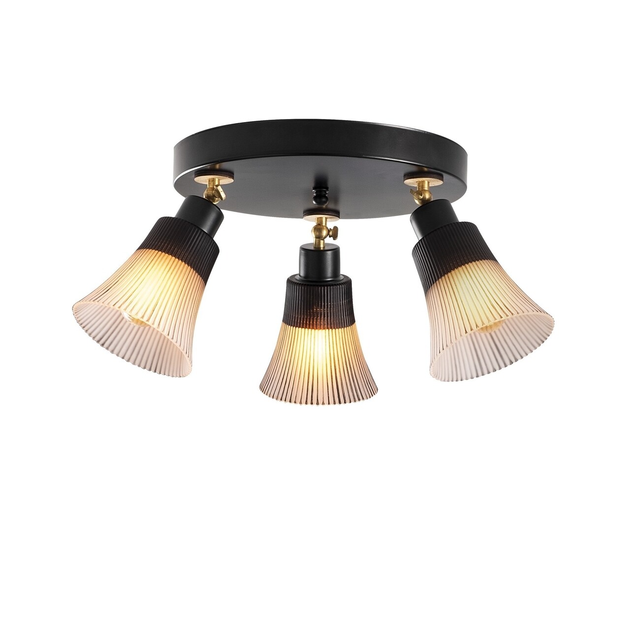 Lustra Foca N-121, Noor, 23 x 48 cm, 3 x E27, 100W, negru - imagine 6